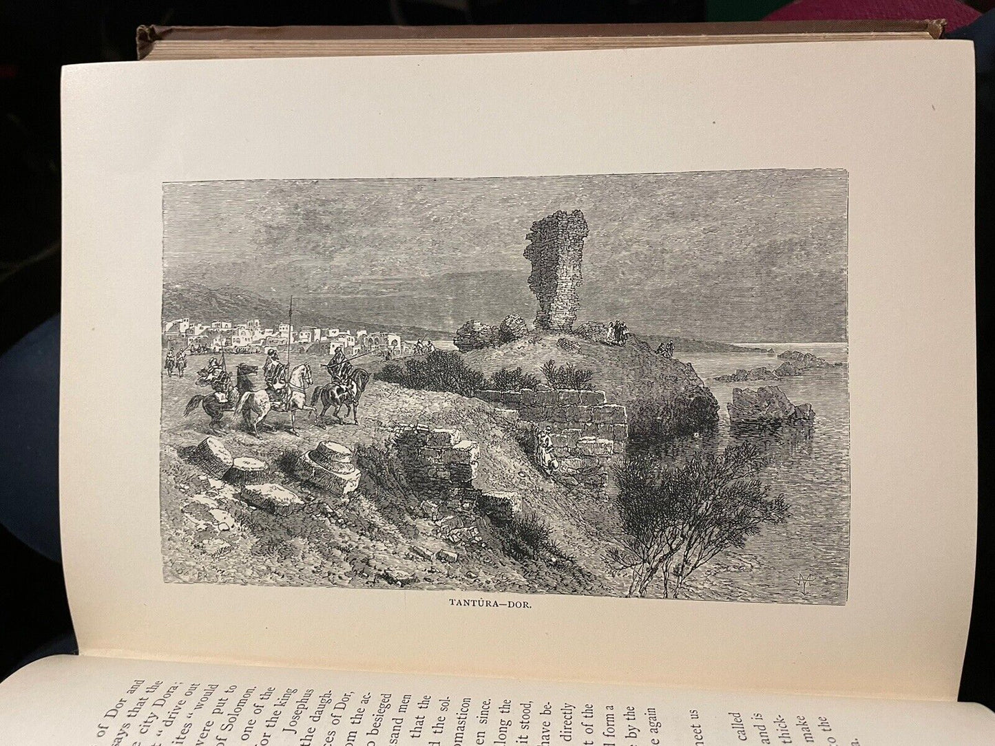 1881 Southern Palestine and Jerusalem by W. M. Thomson : Illustrated