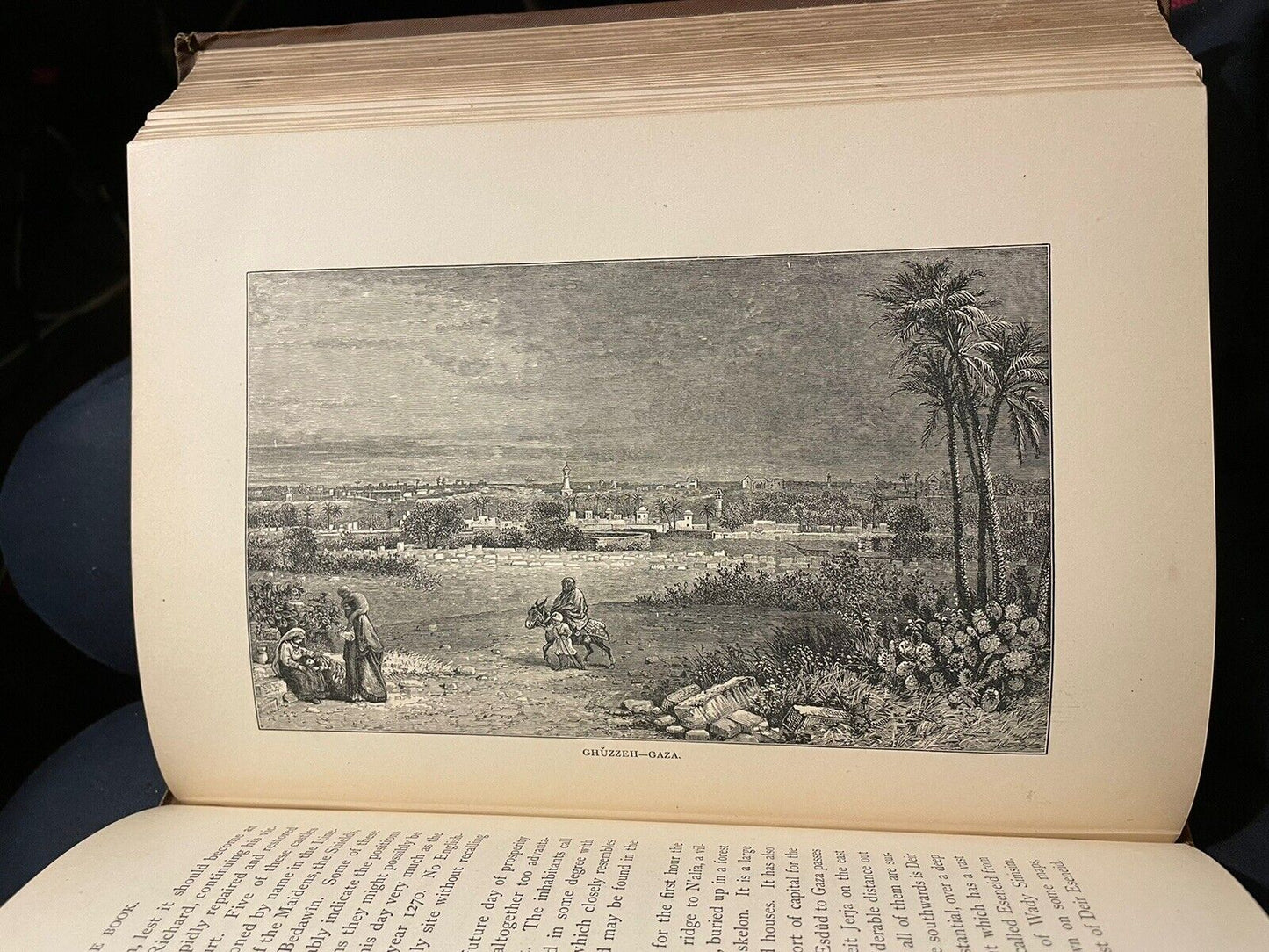 1881 Southern Palestine and Jerusalem by W. M. Thomson : Illustrated