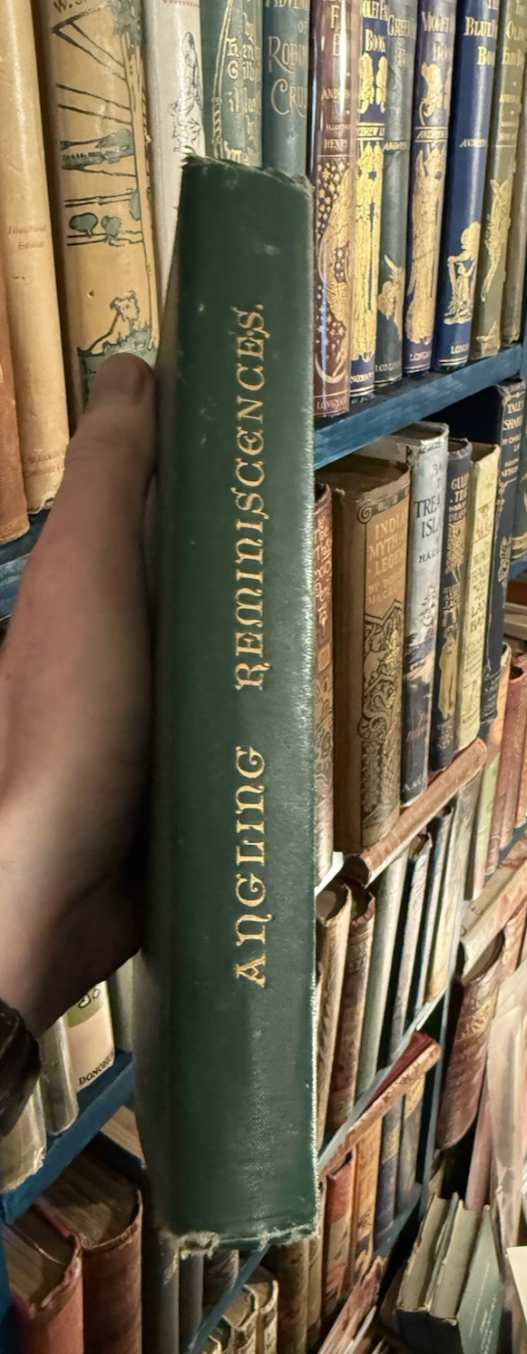 1887 Angling Reminiscences by Francis Francis : Trout Fishing : Loch Tay