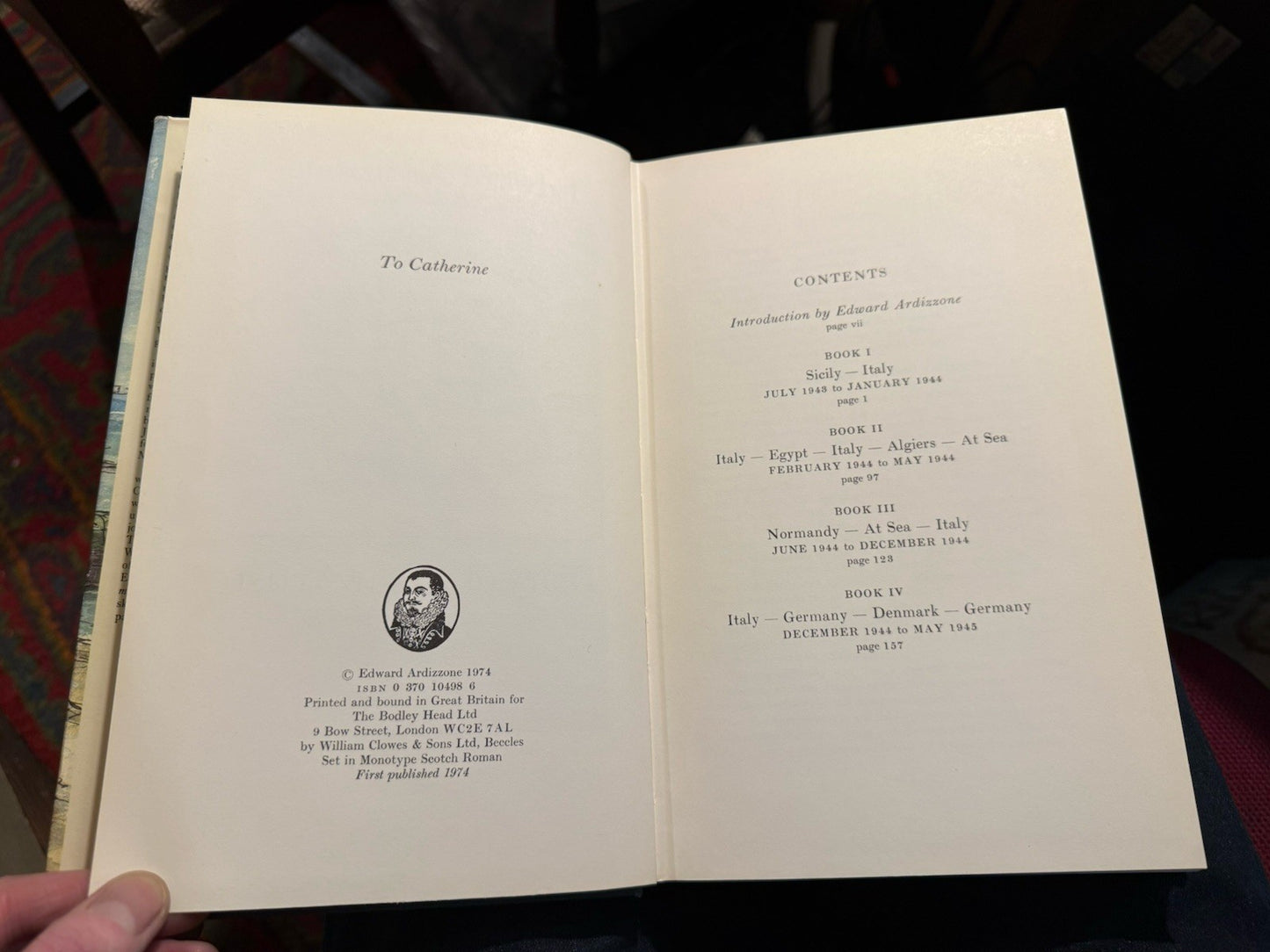 Edward Ardizzone : Diary of a War Artist : First Edition Illustrated 1974