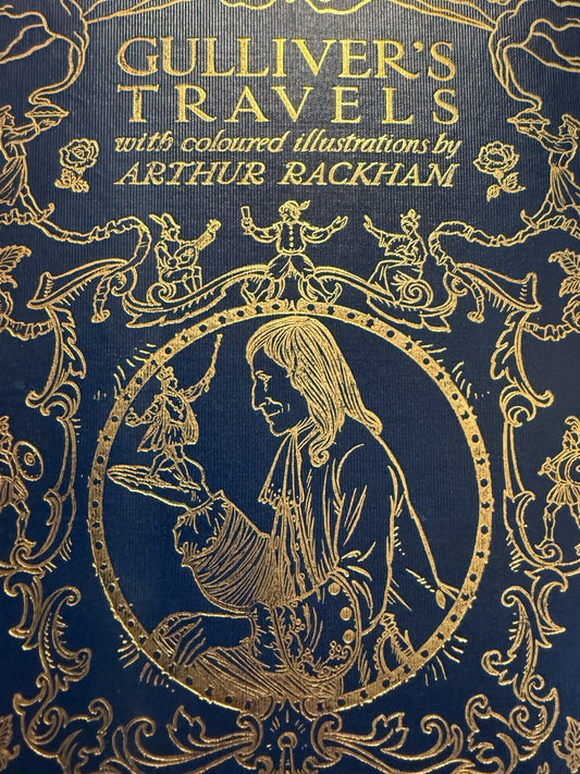 1909 Arthur Rackham : Gullivers Travels : Jonathan Swift : Very Good Copy