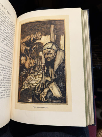 1909 Arthur Rackham : Gullivers Travels : Jonathan Swift : Very Good Copy