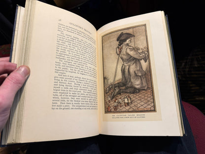 1909 Arthur Rackham : Gullivers Travels : Jonathan Swift : Very Good Copy