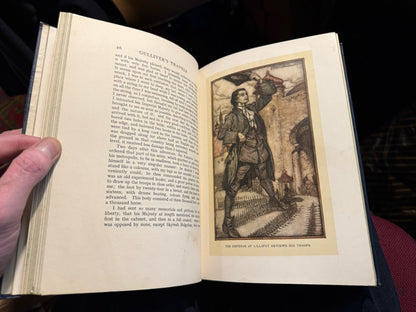 1909 Arthur Rackham : Gullivers Travels : Jonathan Swift : Very Good Copy