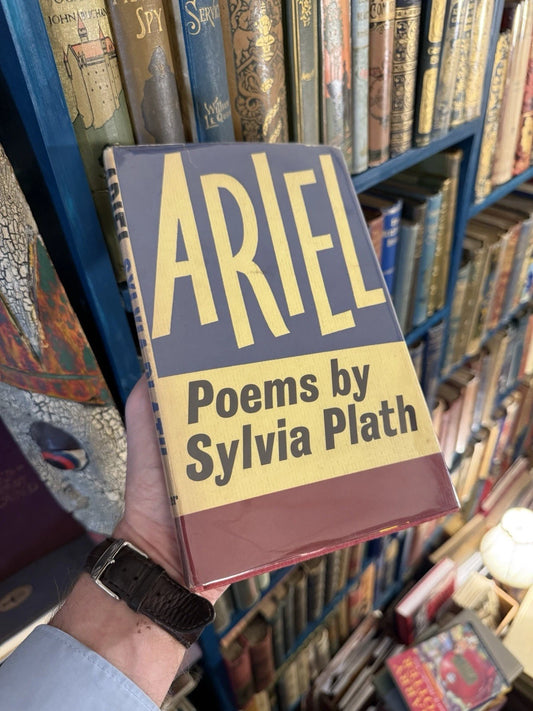 Sylvia Plath : Ariel : First UK Edition 1965 : Very Good in an Unclipped Jacket