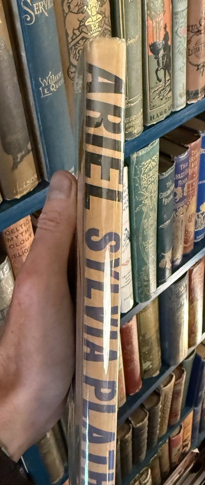 Sylvia Plath : Ariel : First UK Edition 1965 : Very Good in an Unclipped Jacket