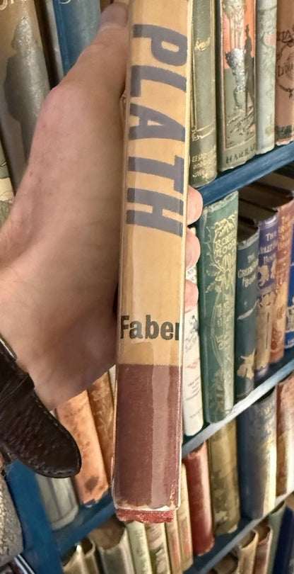 Sylvia Plath : Ariel : First UK Edition 1965 : Very Good in an Unclipped Jacket