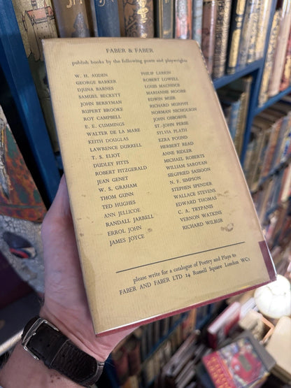 Sylvia Plath : Ariel : First UK Edition 1965 : Very Good in an Unclipped Jacket