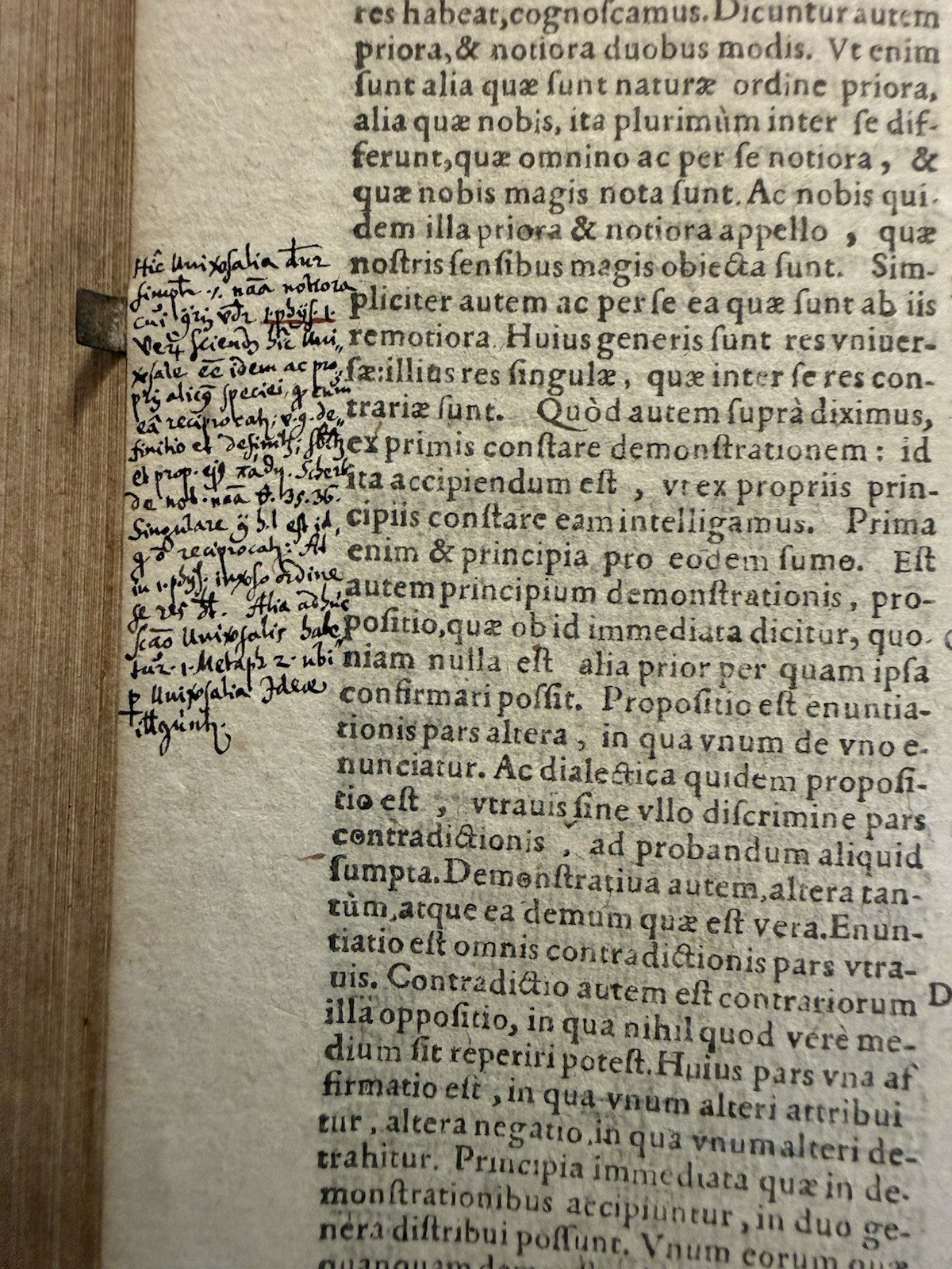 1606 Aristotelis : Scholarly Manuscript Annotations (2 Vols) Vellum : Aristotle