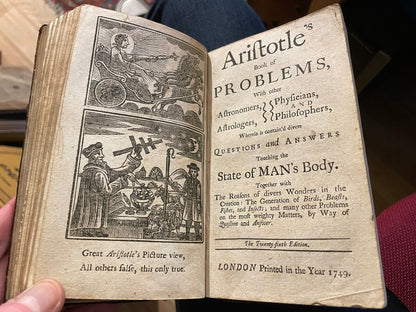 1753 Aristotle's Compleat Master Piece / Midwife / Problems / Sex Manual