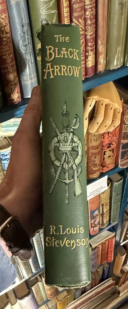 1904 The Black Arrow : R. L. Stevenson : Hardcover: VGC