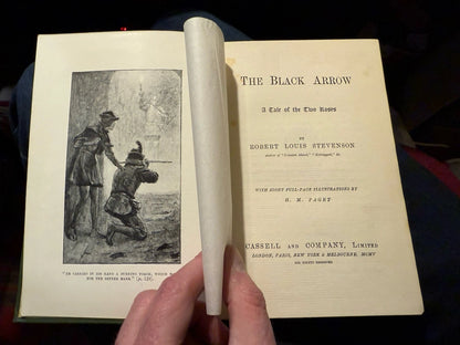 1904 The Black Arrow : R. L. Stevenson : Hardcover: VGC