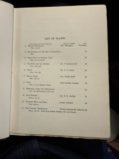 1917 William McTaggart : A Biography : Scottish Landscape Painter : Art Book