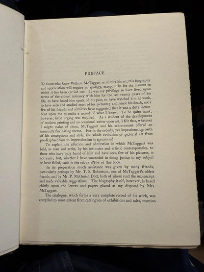 1917 William McTaggart : A Biography : Scottish Landscape Painter : Art Book
