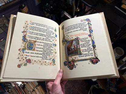 1912 Tennyson : Morte D'Arthur : Illuminated by Sangorski : King Arthur Legend
