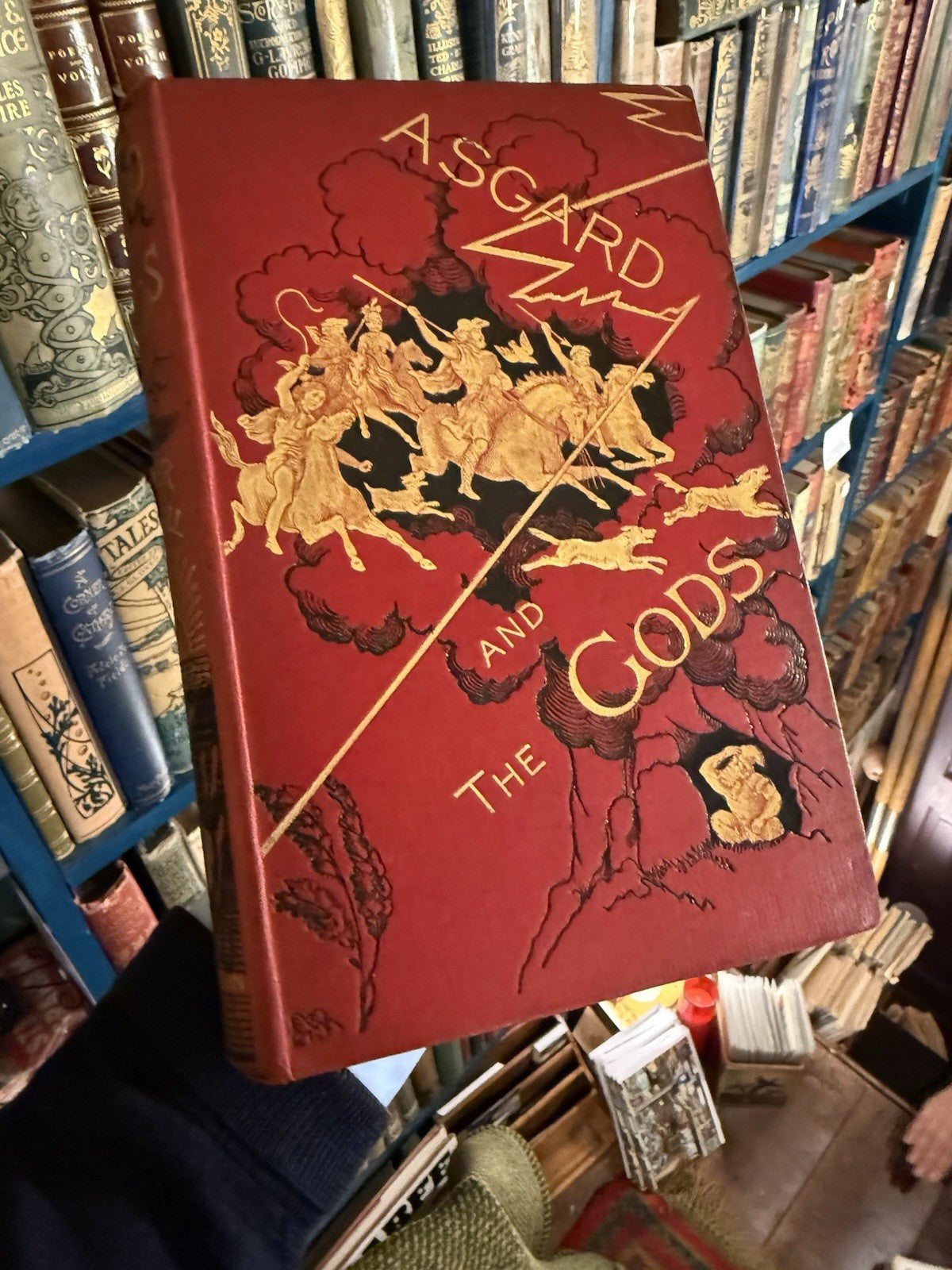 1886 Asgard and The Gods : Norse Mythology : Thor : Odin : Giants : Elves