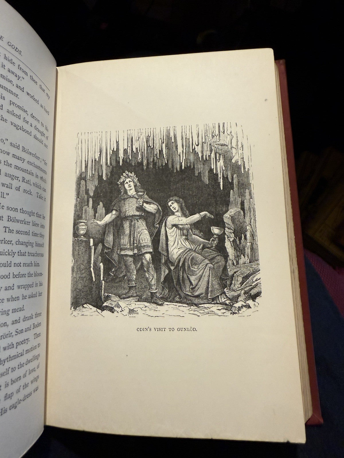 1886 Asgard and The Gods : Norse Mythology : Thor : Odin : Giants : Elves