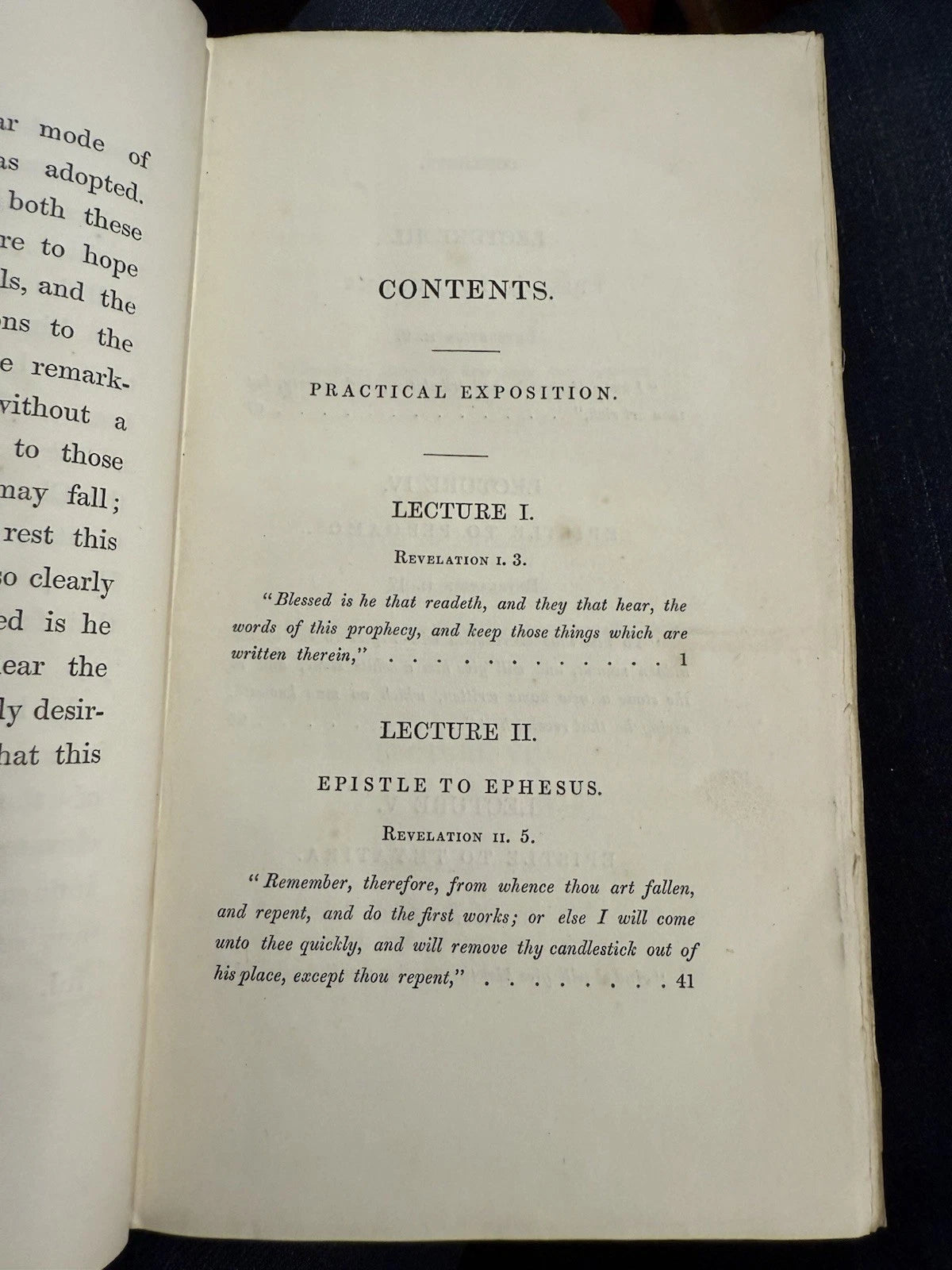 1845 : A Practical Exposition of the Epistles to the Seven Churches of Asia