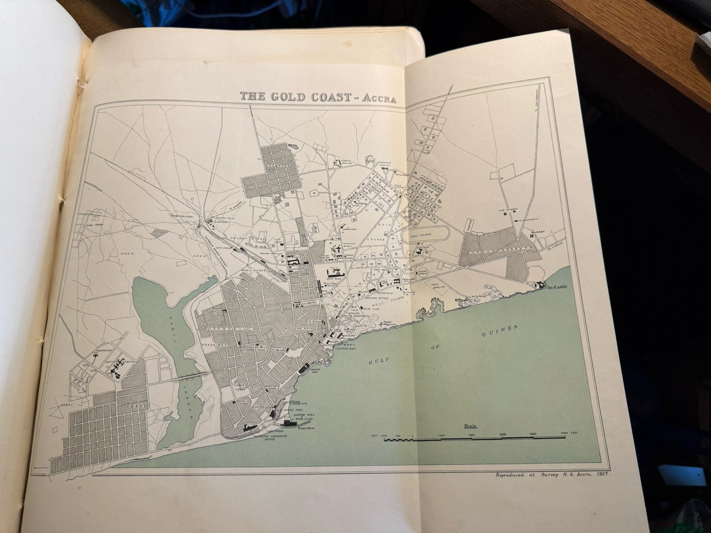 1927 Atlas of the Gold Coast : 24 Maps & Graphs : West Africa