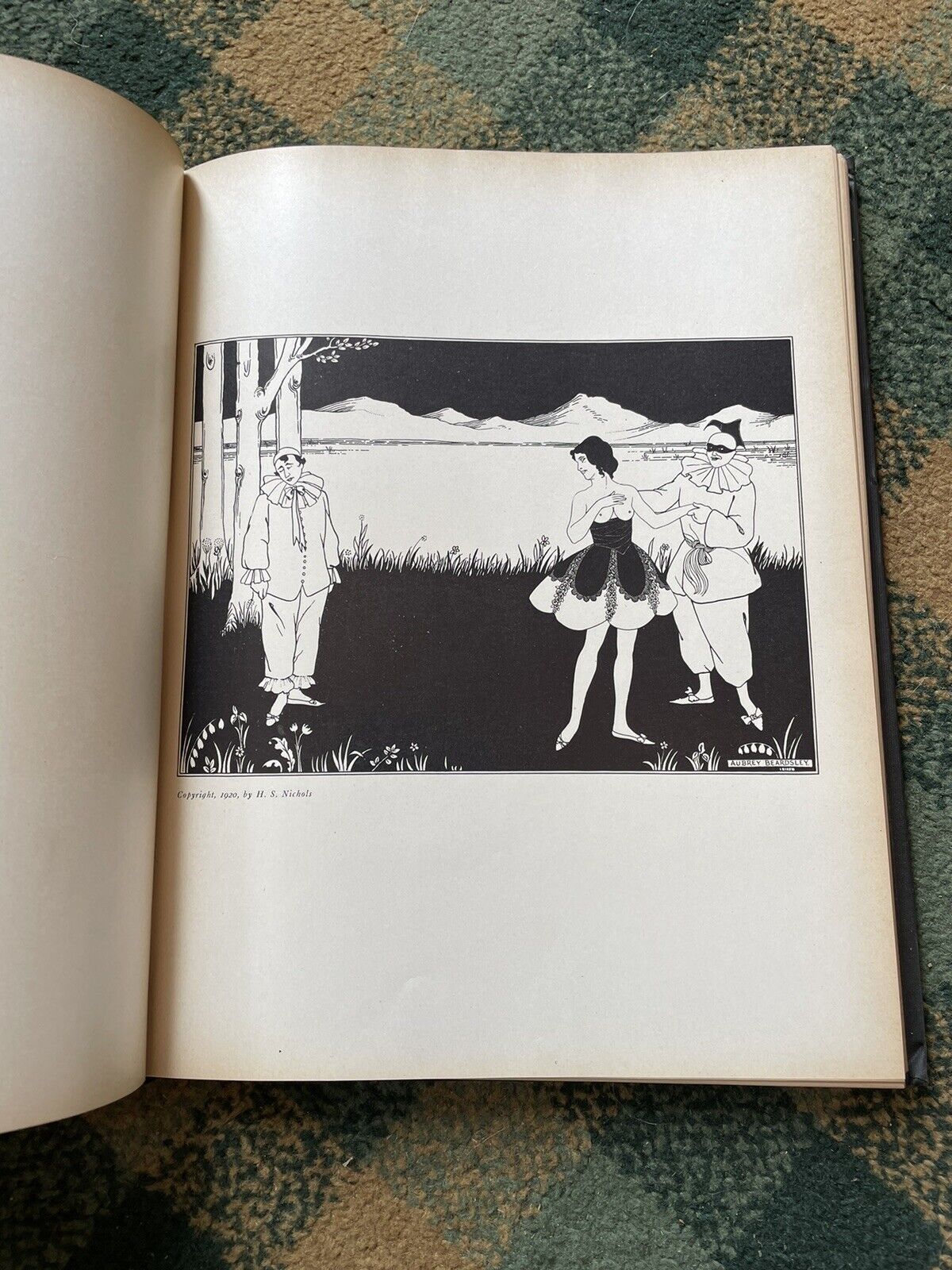 Fifty Drawings by Aubrey Beardsley Selected from the Collection Owned by Mr. H. S. Nichols : Ltd Edition 1920