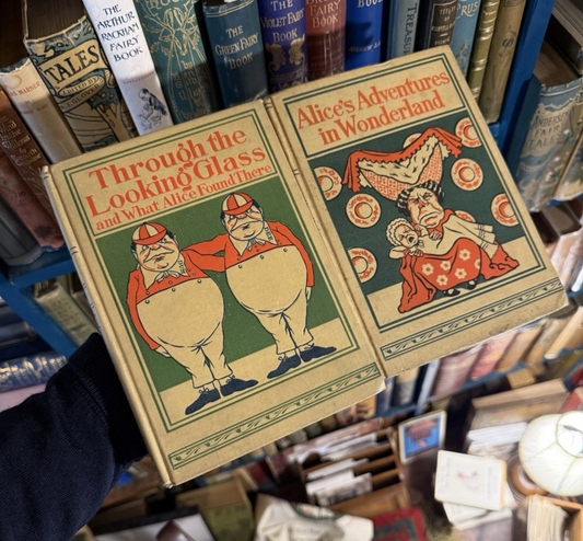 Alice in Wonderland + Through the Looking Glass : Altemus : Carroll : Tenniel