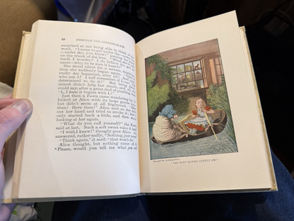 Alice in Wonderland + Through the Looking Glass : Altemus : Carroll : Tenniel