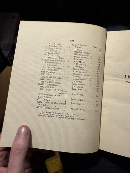 The Yellow Book (Volume 8) Jan 1896 Illustrated Quarterly : H. G. Wells : VIII