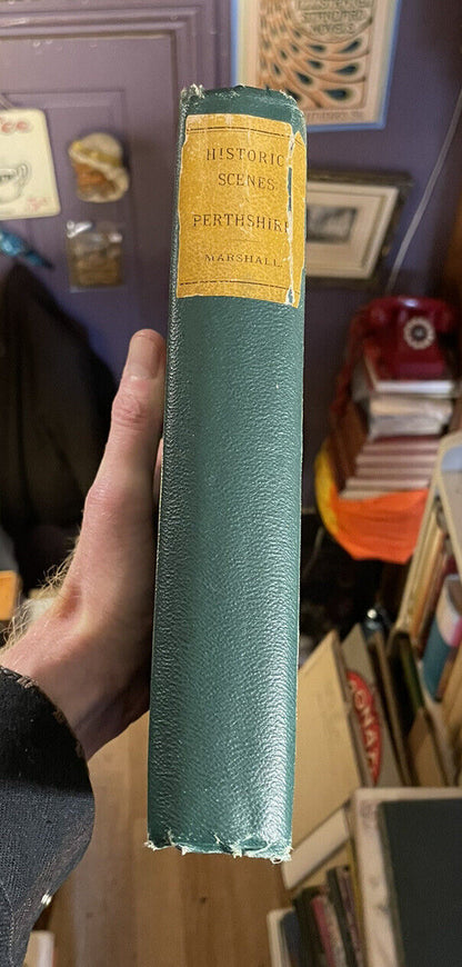 1881 Historic Scenes in Perthshire by William Marshall