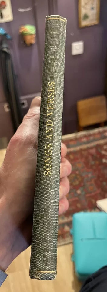 1913 Songs and Verses of Sheila by Margaret Doake (INSCRIBED COPY)