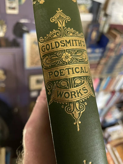 The Poetical Works of Oliver Goldsmith : Decorative Binding : Illustrated Poetry