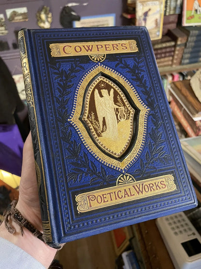 The Poetical Works of William Cowper : Decorative Binding : Engravings on Steel