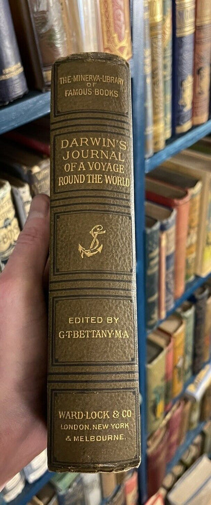 1889 Charles Darwin : Journal of Researches : Voyage of the Beagle