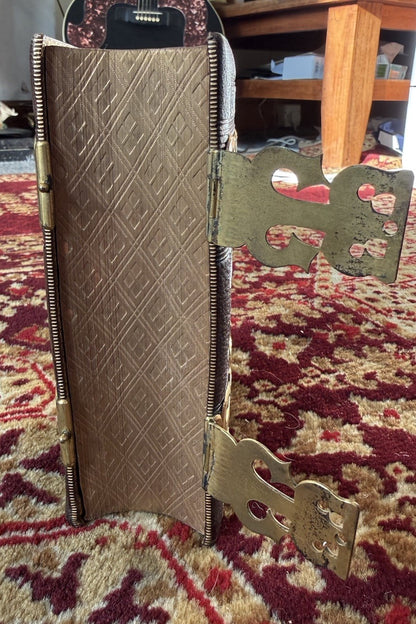 Bagster's Polyglot Bible : Stunning Clasped Fine Binding : Gauffered Edges c1864