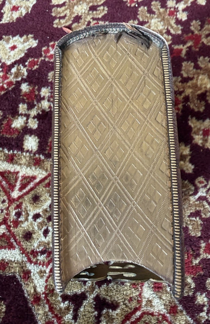 Bagster's Polyglot Bible : Stunning Clasped Fine Binding : Gauffered Edges c1864