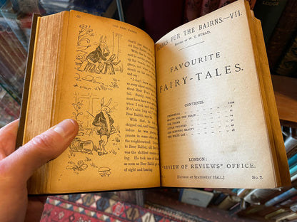 1896 Books for Bairns : W. T. Stead : Fairy Tales / Nursery Rhymes / Illustrated