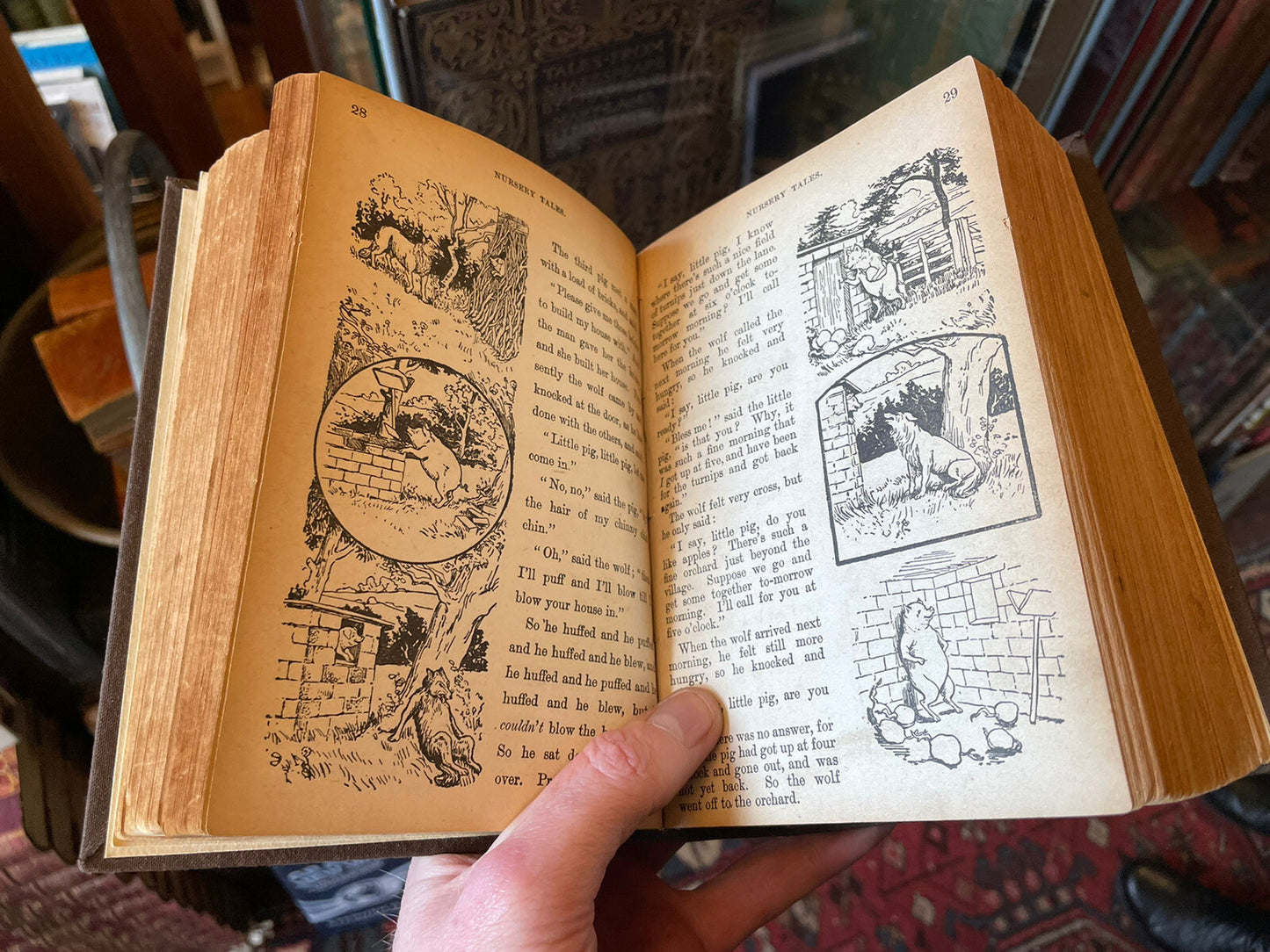 1896 Books for Bairns : W. T. Stead : Fairy Tales / Nursery Rhymes / Illustrated