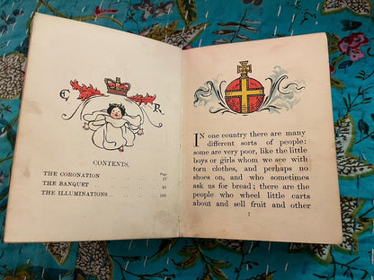 1902 Charles Robinson : The Bairn's Coronation Book : British Royal Family