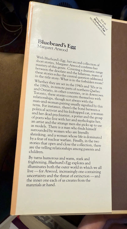 Margaret Atwood : Bluebeard's Egg : True 1st Edition (Canada) 1983