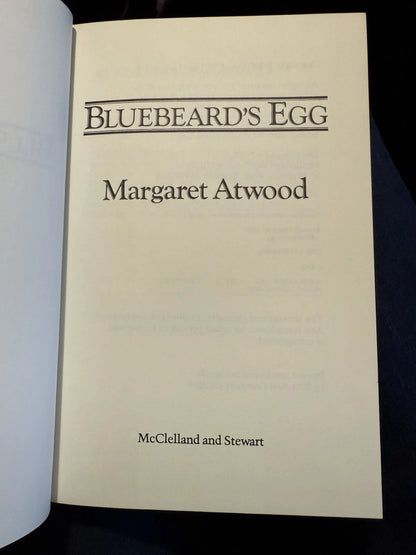 Margaret Atwood : Bluebeard's Egg : True 1st Edition (Canada) 1983