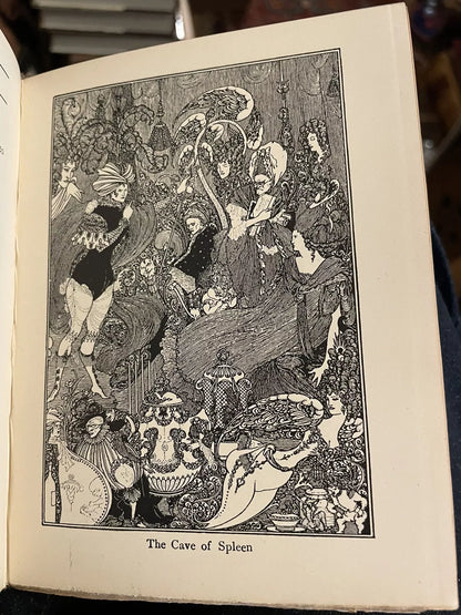 1902 The Rape of the Lock : Alexander Pope : Aubrey Beardsley : Leather Binding