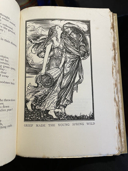 1902 Poems by Percy Bysshe Shelley : Illustrated by Robert Anning Bell