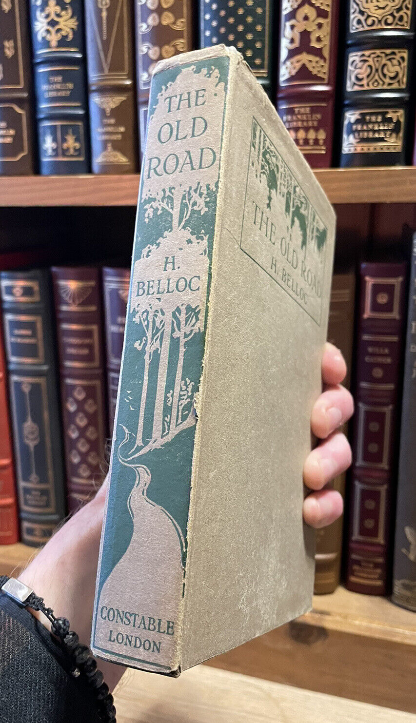 The Old Road : H Belloc : Kent, Winchester to Canterbury : Scare in Jacket 1921