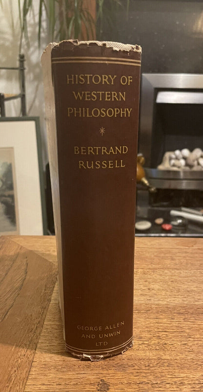 Bertrand Russell : History of Western Philosophy : In Dust Jacket 1947