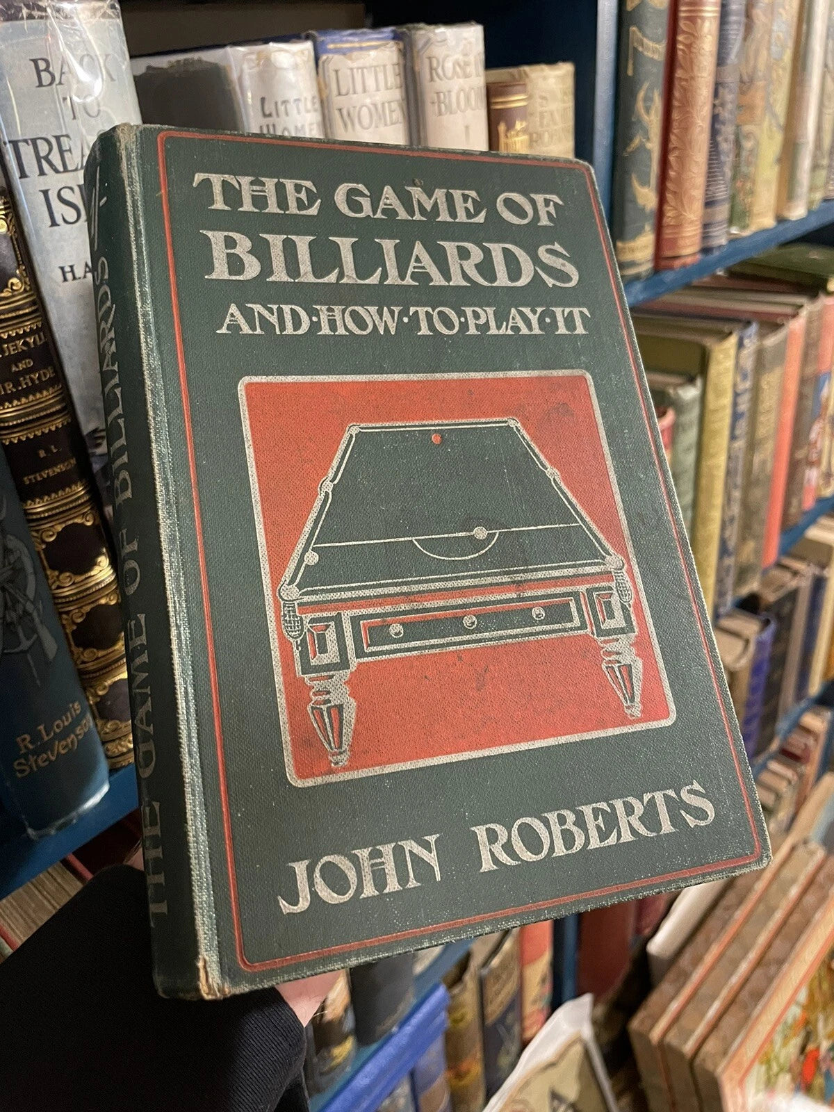 1905 The Game of Billiards and how to play it : John Roberts
