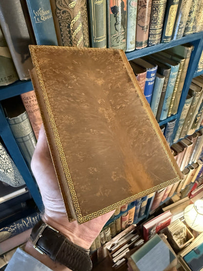 1891 Poetical Works of Lord Byron : Fine Tree Calf Binding : Illustrated