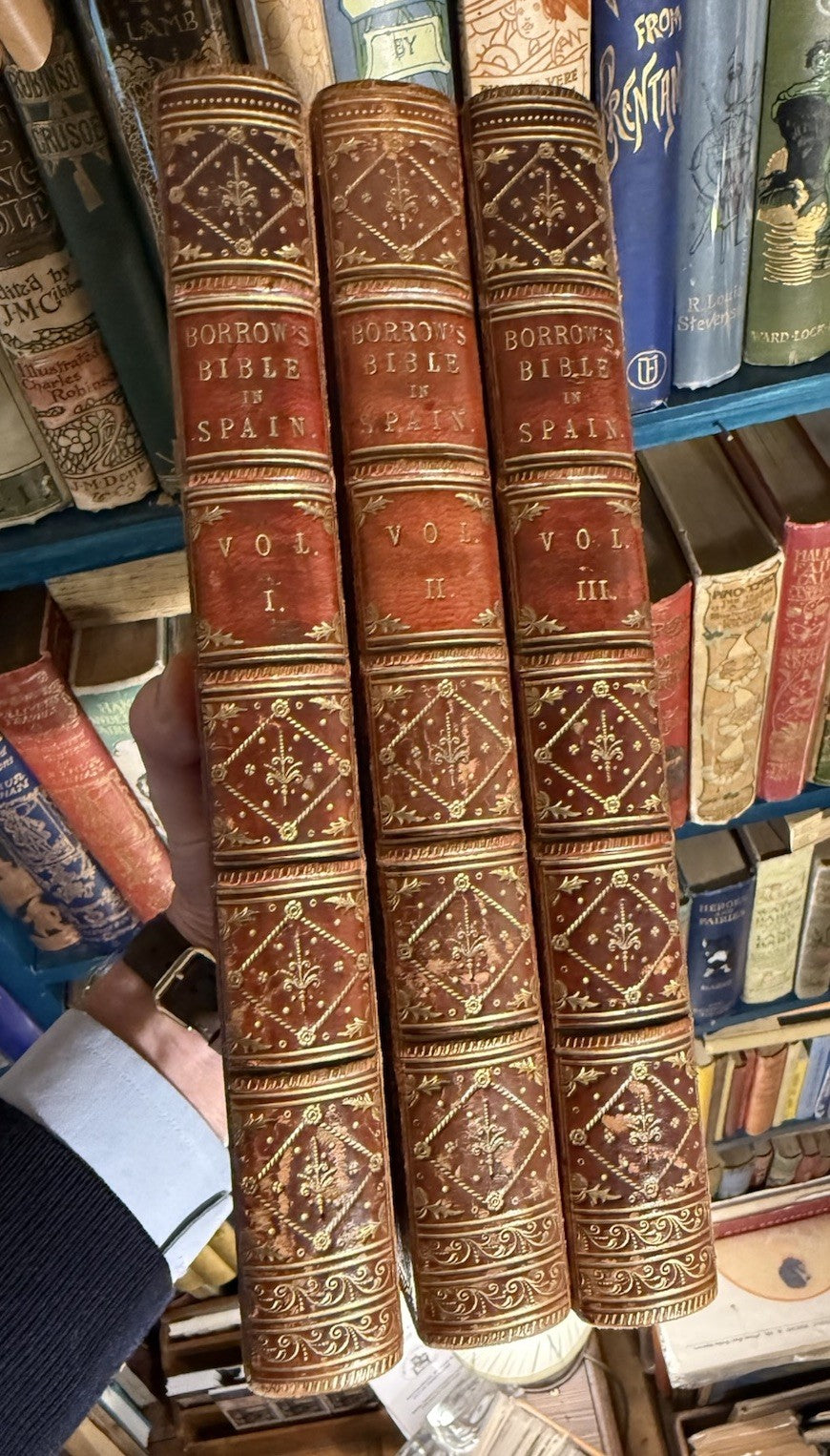 The Bible In Spain, Or The Journeys Adventures (3 Vols) George Borrow 1843