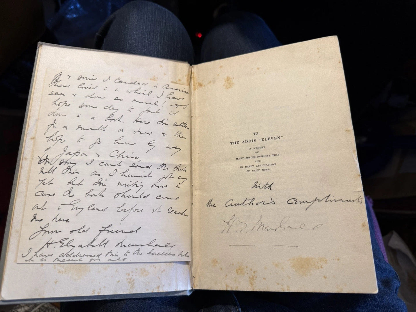 H. E. Marshall : Boy-Kings and Girl-Queens : With SIGNED Letter : 1st 1913