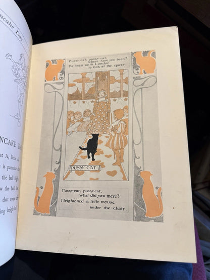 The Big Book of Nursery Rhymes : Charles Robinson : Walter Jerrold c1903