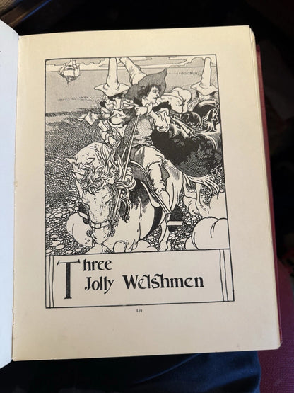 The Big Book of Nursery Rhymes : Charles Robinson : Walter Jerrold c1903