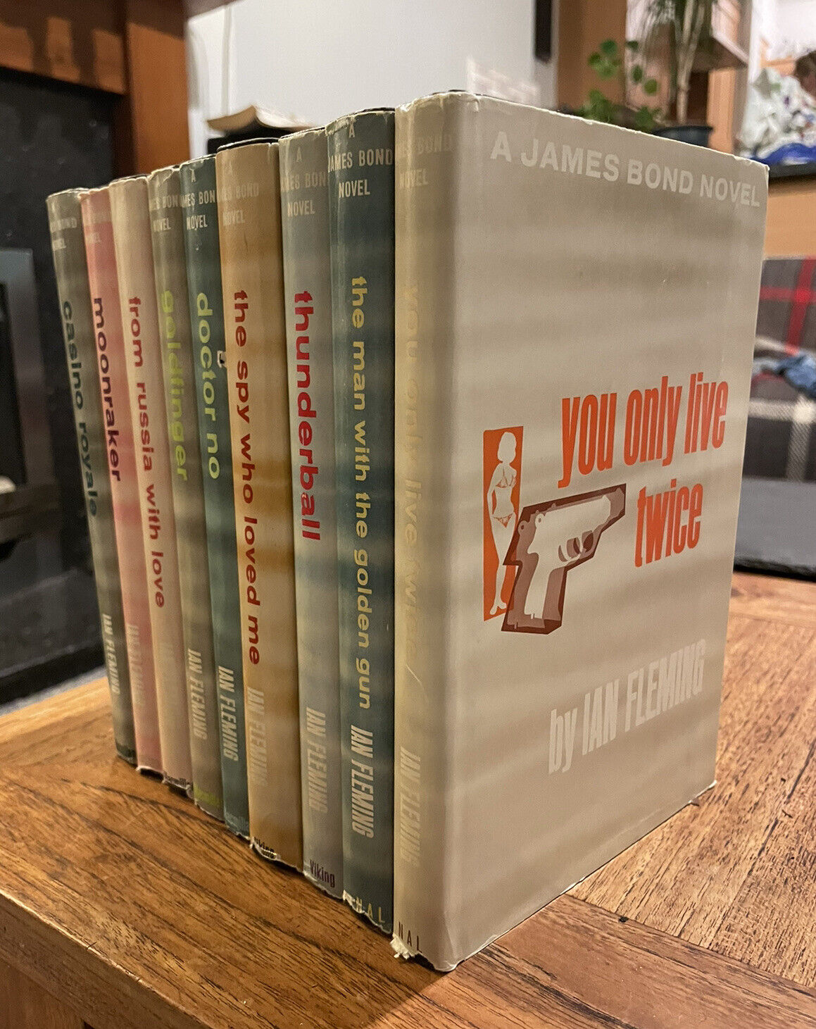 Ian Fleming : James Bond : Complete Set American Book Club Editions : Casino Royale etc